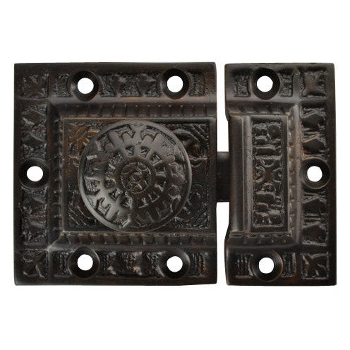 3 Inch Long Windsor Pattern Lost Wax Cast Cabinet Latch (Oil Rubbed Bronze Finish) COPPER MOUNTAIN HARDWARE