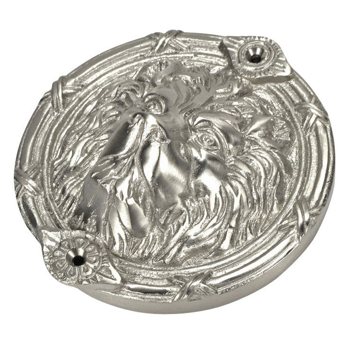 Lion's Head Medallion (Several Finishes Available)
