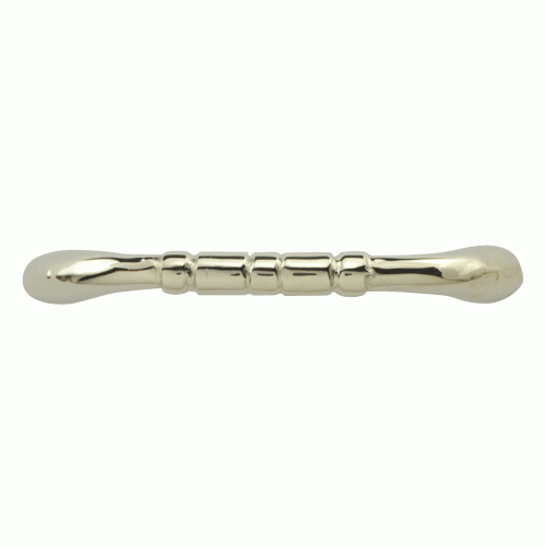 COPPER MOUNTAIN HARDWARE 3 1/2 Inch Overall (3 Inch c-c) Solid Brass Traditional Pull (Polished Chrome Finish)