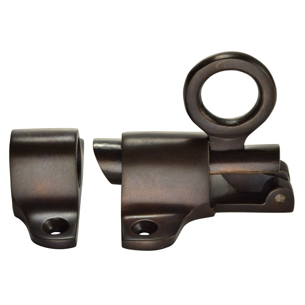 Solid Brass Traditional Transom Window Latch (Oil Rubbed Bronze Finish) Copper Mountain Hardware