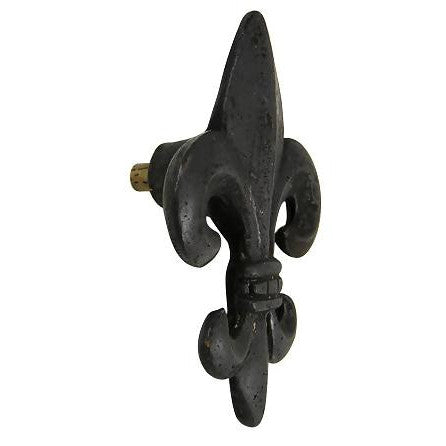 COPPER MOUNTAIN HARDWARE 2 5/8 Inch Fleur de Lis Knob (Oil Rubbed Bronze Finish)