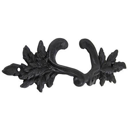 COPPER MOUNTAIN HARDWARE 6 Inch Overall (4 3/8 Inch c-c) Solid Brass Ornate French Leaves Pull (Oil Rubbed Bronze Finish)