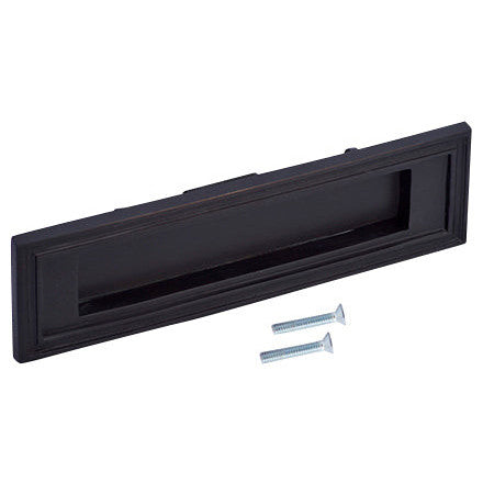 Mission Style Mail Slot for Front Doors (Oil Rubbed Bronze Finish) COPPER MOUNTAIN HARDWARE