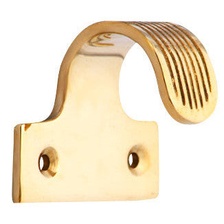 Copper Mountain Hardware Solid Brass Grooved Sash Lift (Polished Brass Finish)