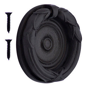 2 3/4 Inch Solid Brass Ribbon & Reed Drawer Ring Pull