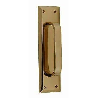 COPPER MOUNTAIN HARDWARE 10 Inch Quaker Style Door Pull Plate in Several Finishes