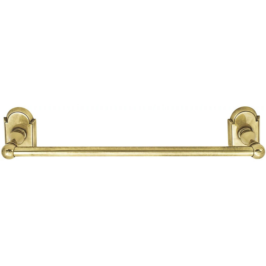 EMTEK 12 Inch Traditional Brass Towel Bar (Several Finishes Available)