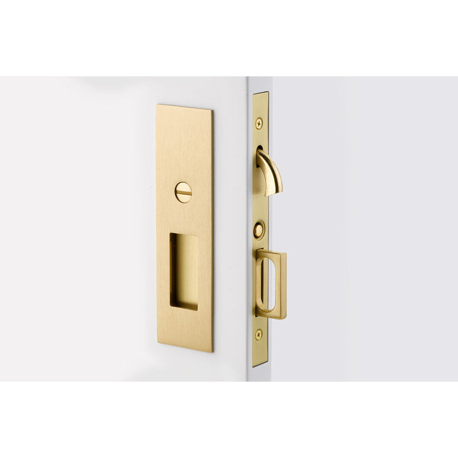 EMTEK Emtek Brass Pocket Door Mortise Modern Rectangular in Several Finishes