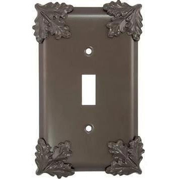 Oak Leaf Wall Plate (Oil Rubbed Bronze) ANNE AT HOME