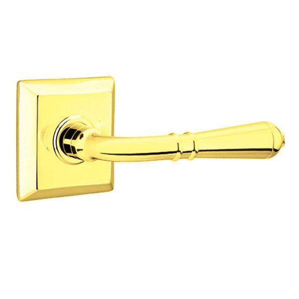 EMTEK Emtek Solid Brass Turino Lever With Quincy Rosette