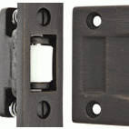 EMTEK Roller Catch with Strike (Oil Rubbed Bronze Finish)