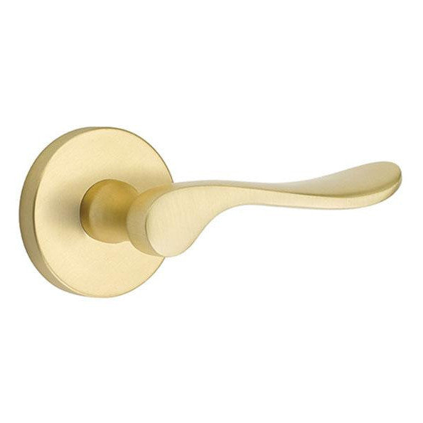 EMTEK Emtek Solid Brass Luzern Lever With Disk Rosette