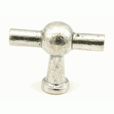 SCHAUB 1 3/4 Inch Chemin de Fer Knob (Britannium Finish)