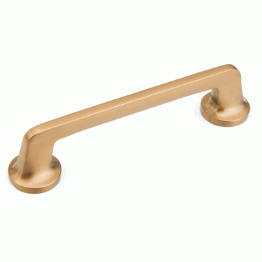 SCHAUB 6 Inch (5 Inch c-c) Northport Pull with Rounded Base (Brushed Bronze Finish)