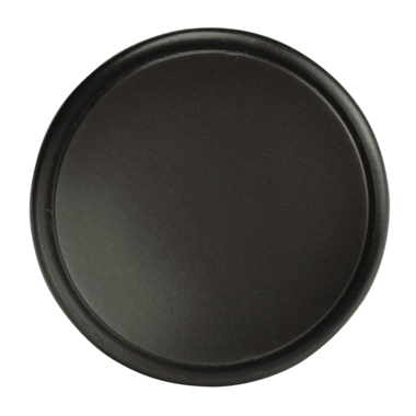 1 1/2 Inch Brass Flat Top Cabinet Knob (Oil Rubbed Bronze Finish)