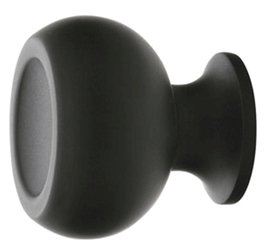 1 Inch Solid Brass Atomic Knob (Oil Rubbed Bronze Finish)
