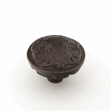 SCHAUB 1 1/4 Inch Cantata Round Knob (Dark Glaze Finish)