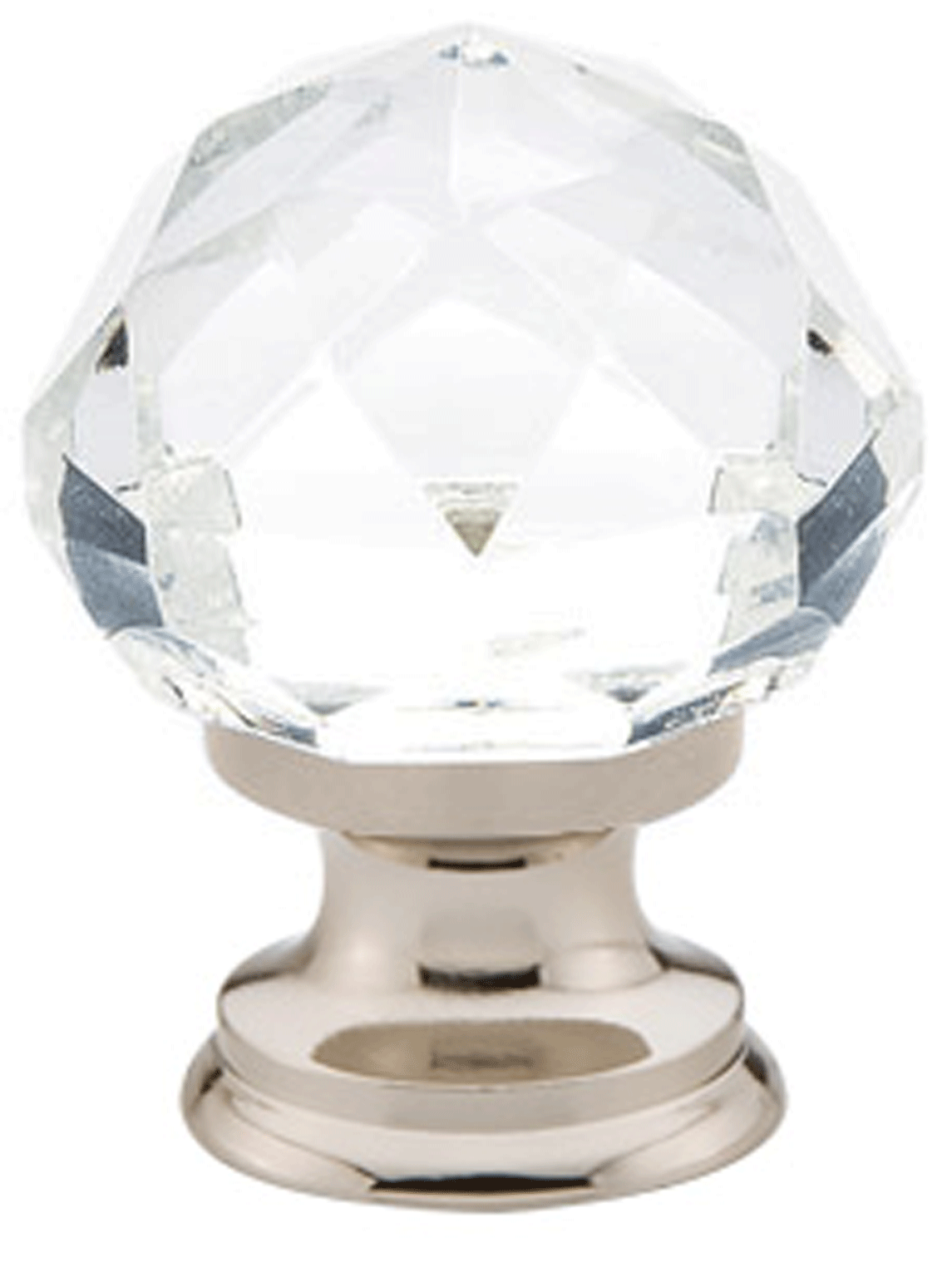 1 1/4 Inch Diamond Cabinet Knob (Polished Chrome Finish)