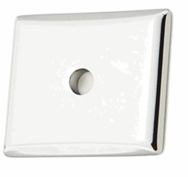 1 1/4 Inch Solid Brass Neos Back Plate For Knob (Polished Chrome Finish)