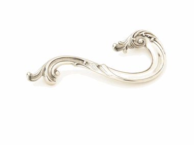 1 11/16 Inch (3 1/2 Inch c-c) Symphony French Court Right Hand Pull (White Bronze Finish)