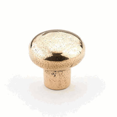 SCHAUB 1 3/8 Inch Artifax Round Knob (Natural Bronze Finish)