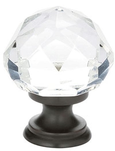 1 Inch Diamond Cabinet Knob (Oil Rubbed Bronze Finish)