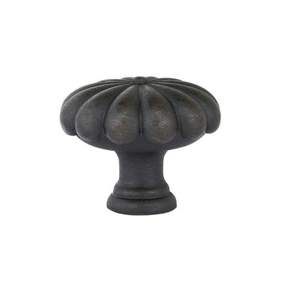 1 Inch Tuscany Bronze Fluted Round Knob (Medium Bronze)