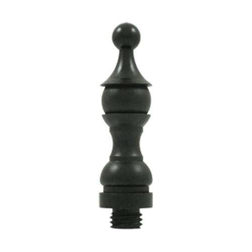 3 Inch Solid Brass Hinge Royal Finial (Bronze Dark Finish) DELTANA