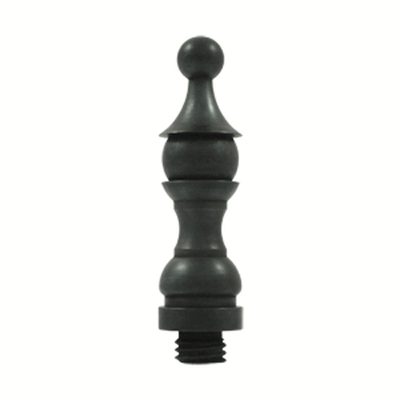 3 Inch Solid Brass Hinge Royal Finial (Oil Rubbed Bronze Finish)