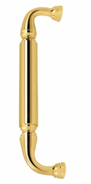 10 Inch Deltana Solid Brass Door Pull (Polished Brass Finish)