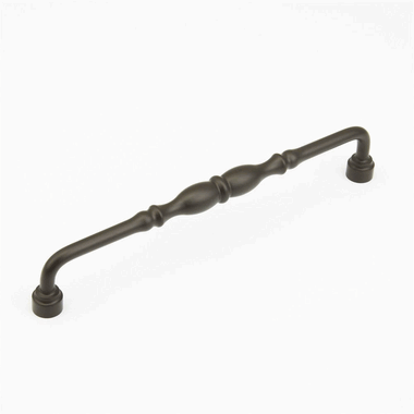 12 7/8 Inch (12 Inch c-c) Colonial Pull (Oil Rubbed Bronze Finish)