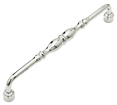 12 7/8 Inch (12 Inch c-c) Colonial Pull (Polished Chrome Finish)