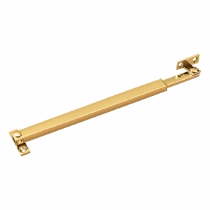 12 Inch Solid Brass Friction Casement Fastener (PVD Finish)