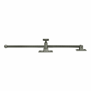 12 Inch Solid Brass Standard Casement Stay Adjuster (Antique Nickel) DELTANA