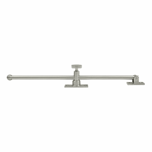 DELTANA 12 Inch Solid Brass Standard Casement Stay Adjuster (Brushed Nickel Finish)