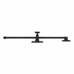 12 Inch Solid Brass Standard Casement Stay Adjuster (Oil Rubbed Bronze Finish)