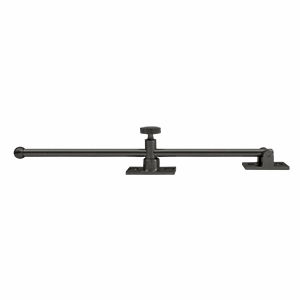12 Inch Solid Brass Heavy Duty Casement Stay Adjuster (Oil Rubbed Bronze Finish)