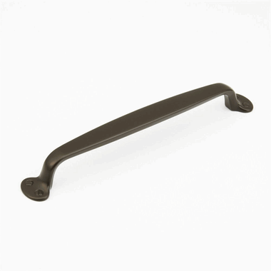 14 1/4 Inch (12 Inch c-c) Country Style Pull (Oil Rubbed Bronze Finish)