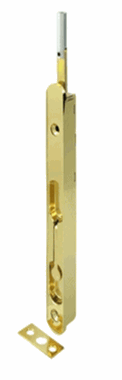 18 Inch Deltana Zinc Extension Flush Bolt (Polished Brass Finish)