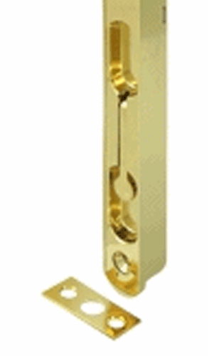 18 Inch Deltana Zinc Extension Flush Bolt (Polished Brass Finish)