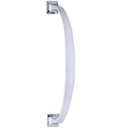 11 Inch Overall (10 Inch c-c) Traditional Drawer Pull (Polished Chrome Finish)