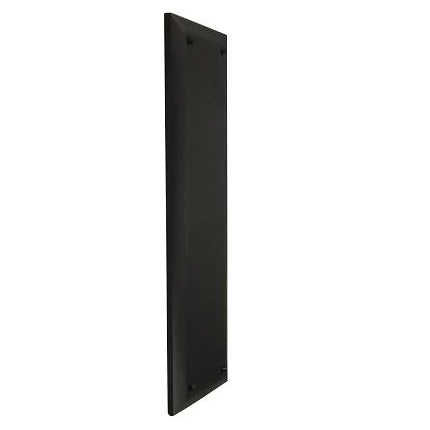 10 Inch Quaker Style Push Plate (Flat Black)