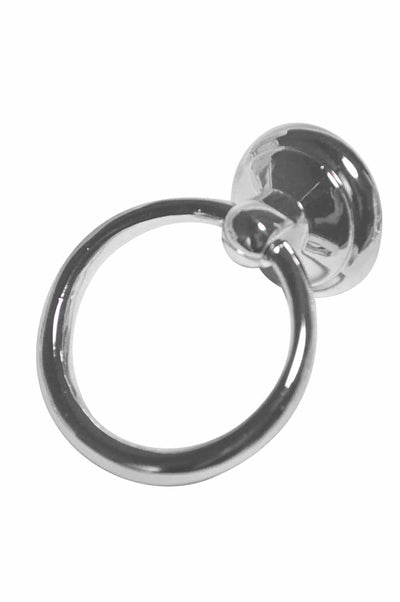 2 1/2 Inch Solid Brass Ring Pull (Polished Chrome Finish)