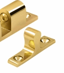 2 1/4 Inch Deltana Ball Tension Catch (PVD Lifetime Polished Brass Finish)