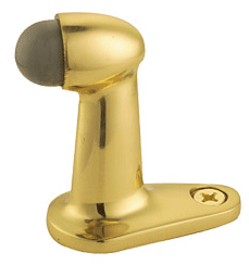 Solid Brass Goose Style Door Stop (Several Finishes Available)