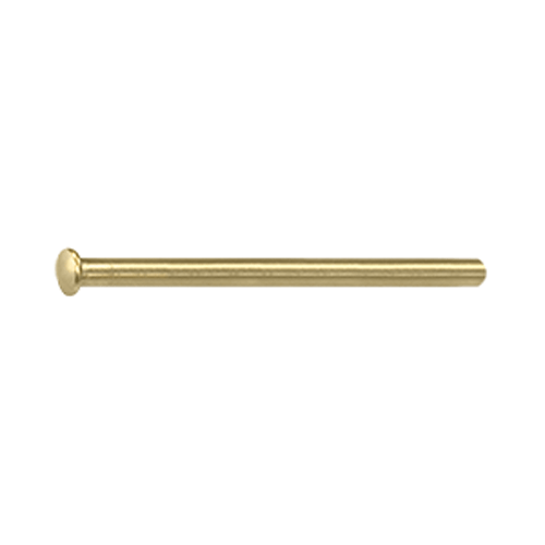 DELTANA 3 1/2 Inch x 3 1/2 Inch Residential Steel Hinge Pin (Brushed Brass)