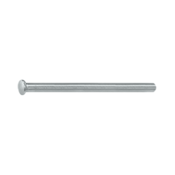 3 1/2 Inch x 3 1/2 Inch Residential Steel Hinge Pin (Brushed Chrome Finish)