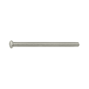 3 1/2 Inch x 3 1/2 Inch Residential Steel Hinge Pin (Brushed Nickel Finish)