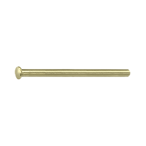 DELTANA 3 1/2 Inch x 3 1/2 Inch Residential Steel Hinge Pin (Polished Brass Finish)