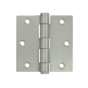 3 1/2 Inch x 3 1/2 Inch Stainless Steel Hinge (Brushed Finish)